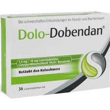 Dolo-Dobendan® 36 viên - Thuốc điều trị viêm đau miệng và họng