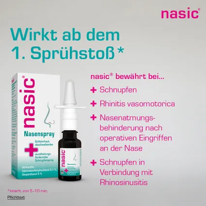 nasic® Nasenspray 15 ml - Thuốc xịt mũi