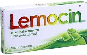 Lemocin® gegen Halsschmerzen 20 viên - Thuốc trị viêm đau niêm mạc miệng và họng