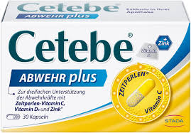 Cetebe® ABWEHR plus 60 viên - Thực phẩm chức năng hỗ trợ hệ miễn dịch