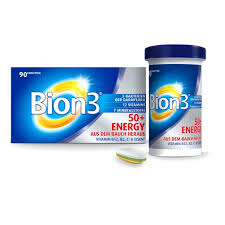 Bion® 3 50+ Energy 30 viên -  Vitamin tổng hợp dành cho người cao tuổi