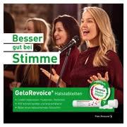 GeloRevoice Halstabletten 20 viên - Thuốc ngậm điều trị khàn tiếng, đau họng