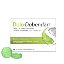 Dolo-Dobendan® 36 viên - Thuốc điều trị viêm đau miệng và họng