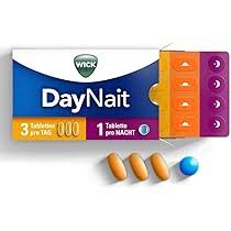 WICK DayNait 16 viên - Thuốc điều trị cảm cúm và nghẹt mũi