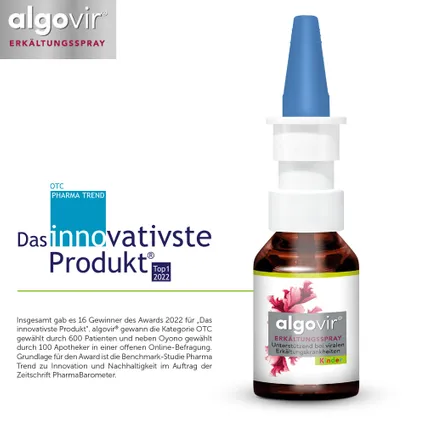 Algovir® KINDER 20 ml - Thuốc xịt mũi dành cho trẻ em trên 1 tuổi