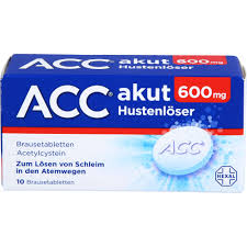 ACC® akut 600 mg 20 viên - Thuốc điều trị ho có đờm