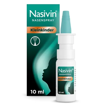 Nasivin® Nasenspray o. K. Kleinkinder 10ml - Thuốc xịt mũi dành trẻ em từ 1 đến 6 tuổi