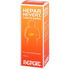 Hepar Hevert Lebertropfen 50 ml - Thuốc điều trị hỗ trợ gan