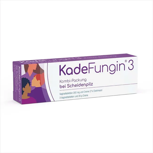 KadeFungin ® 3 Kombi-Packung - Thuốc đặt và bôi điều trị bệnh nấm âm đạo