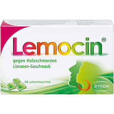 Lemocin® gegen Halsschmerzen 20 viên - Thuốc trị viêm đau niêm mạc miệng và họng