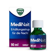 WICK MediNait Erkältungssirup 180 ml - Thuốc điều trị cảm lạnh và cúm