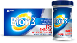 Bion® 3 50+ Energy 90 viên -  Vitamin tổng hợp dành cho người cao tuổi