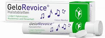 GeloRevoice Halstabletten 20 viên - Thuốc ngậm điều trị khàn tiếng, đau họng