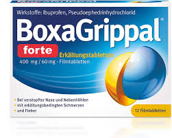 BoxaGrippal® forte 12 viên - Thuốc điều trị cảm lạnh và cúm