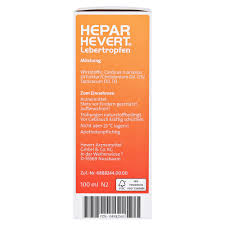 Hepar Hevert Lebertropfen 50 ml - Thuốc điều trị hỗ trợ gan