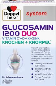 Doppelherz® system GLUCOSAMIN 1200 DUO 60 viên - Thực phẩm chức năng hỗ trợ xương khớp