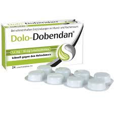 Dolo-Dobendan® 36 viên - Thuốc điều trị viêm đau miệng và họng