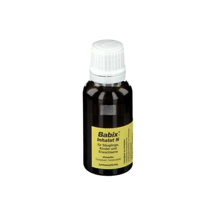 Babix-Inhalat N 20 ml - Thuốc thảo dược giúp làm giảm nghẹt mũi do cảm lạnh