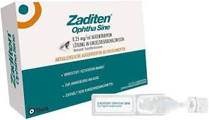 Zaditen® Ophtha sine 20 ống - Thuốc nhỏ mắt điều trị dị ứng