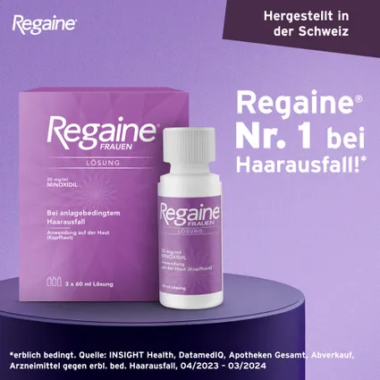 Regaine® Frauen Lösung 60 ml - Thuốc bôi điều trị rụng tóc cho phụ nữ