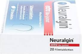 Neuralgin® extra 20 viên - Thuốc điều trị đau đầu