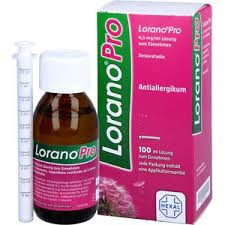 Lorano®Pro 100 ml - Thuốc điều trị dị ứng dành cho trẻ em trên 2 tuổi