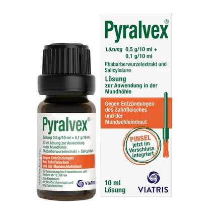 Pyralvex® 10 ml - Thuốc bôi điều trị viêm loét miệng và viêm nướu.