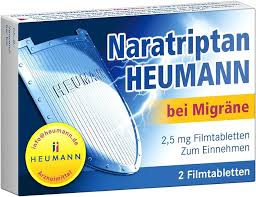 Naratriptan HEUMANN 2 viên - Thuốc điều trị đau nửa đầu