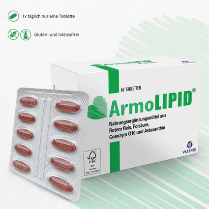 Armolipid® 60 viên - Thực phẩm bổ sung hỗ trợ giảm cholesterol