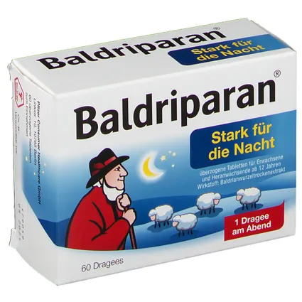 Baldriparan® Stark - Thuốc an thần, cải thiện giấc ngủ