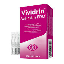 Vividrin® Azelastin EDO® 20 x 0,6 ml - Thuốc nhỏ mắt điều trị dị ứng