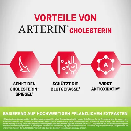 Arterin® Cholesterin 30 viên - Thực phẩm chức năng giúp kiểm soát mỡ máu