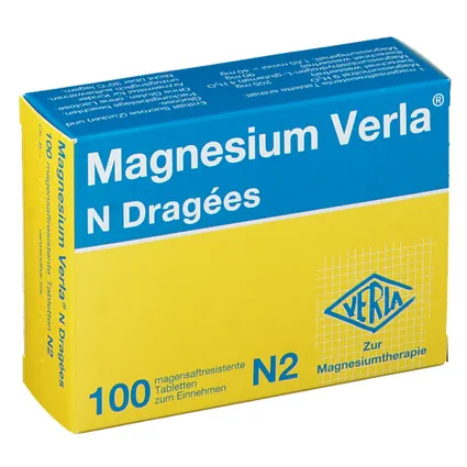 Magnesium Verla® N Dragées 100 viên - Thuốc chuột rút