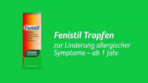 Fenistil Tropfen 20 ml - Thuốc điều trị dị ứng dành cho trẻ em trên 1 tuổi