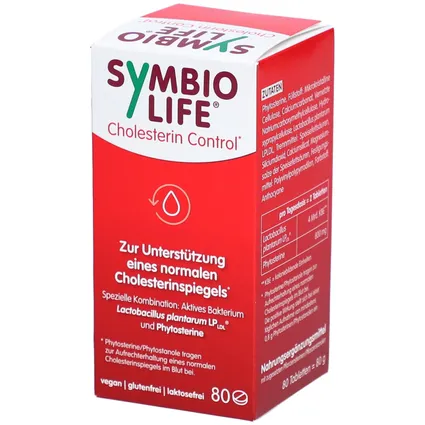 SymbioLife® Cholesterin Control 80 viên - Thực phẩm chức năng giúp giảm mỡ máu