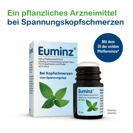 Euminz®10 ml - Thuốc bôi ngoài da giúp giảm đau đầu