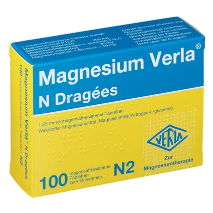 Magnesium Verla® N Dragées 100 viên - Thuốc chuột rút