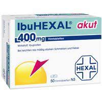 IbuHEXAL® akut 400 mg 10 viên - Thuốc điều trị đau đầu