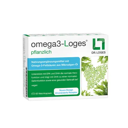 omega3-Loges® 60 viên - Thực phẩm bổ sung giúp giảm mỡ máu