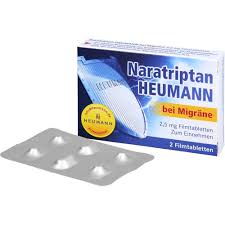 Naratriptan HEUMANN 2 viên - Thuốc điều trị đau nửa đầu