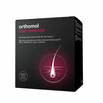 Orthomol Hair Intense 180 viên - Thực phẩm chức năng giúp tóc chắc khỏe