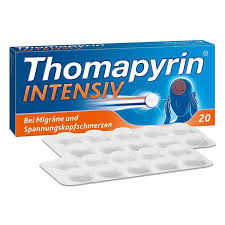 Thomapyrin INTENSIV 20 viên - Thuốc điều trị đau đầu