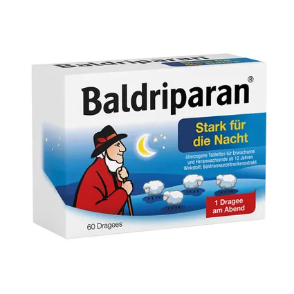 Baldriparan® Stark - Thuốc an thần, cải thiện giấc ngủ