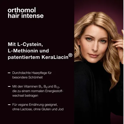 Orthomol Hair Intense 60 viên - Thực phẩm chức năng giúp tóc chắc khỏe