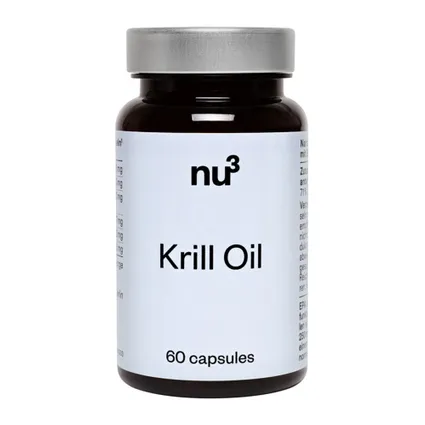 nu3 Krillöl 60 viên - Sản phẩm bổ sung giúp giảm mỡ mãu