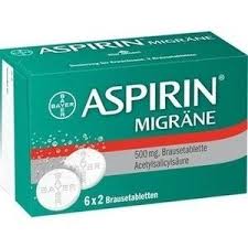 Aspirin® Migräne Brausetabletten 24 viên - Thuốc điều trị đau đầu