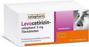 Levocetirizin-ratiopharm ® 5 mg 50 viên - Thuốc điều trị dị ứng