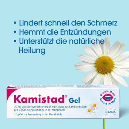 Kamistad® Gel 10g - Thuốc bôi điều trị viêm nướu và niêm mạc miệng