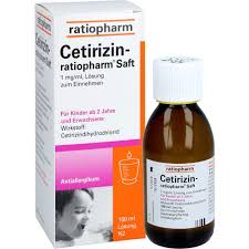 Cetirizin-ratiopharm® Saft 75 ml - Thuốc điều trị dị ứng dành cho trẻ em trên 2 tuổi