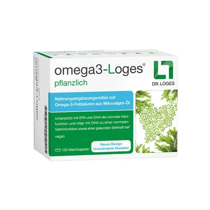 omega3-Loges® 120 viên - Thực phẩm bổ sung giúp giảm mỡ máu